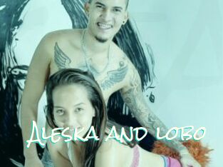 Aleska_and_lobo