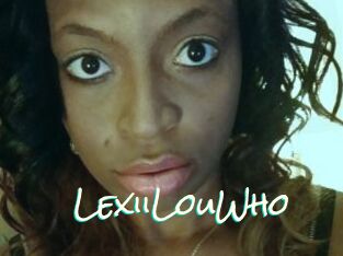 LexiiLouWho
