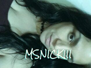 MSNICKIII