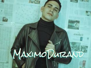 MaximoDurand