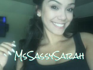 MsSassySarah
