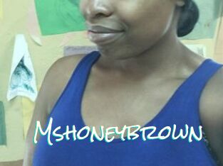 Mshoneybrown