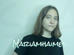 Mariamhaimes