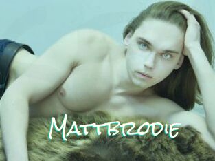 Mattbrodie