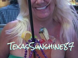 TexasSunshine87